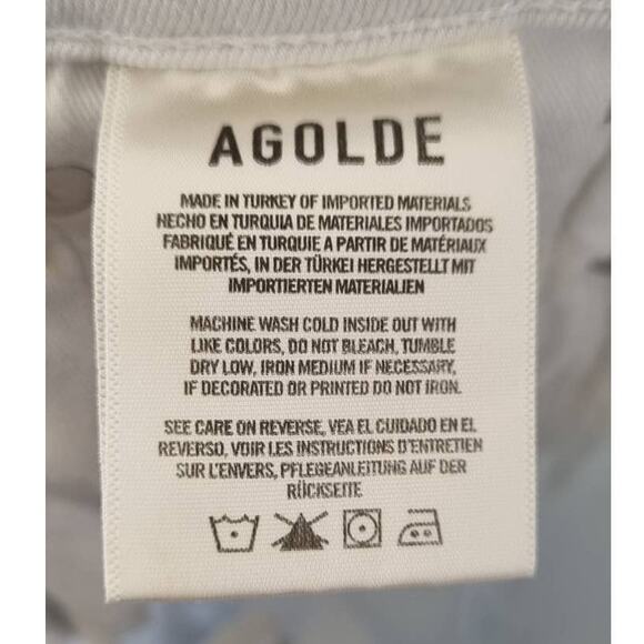 AGOLDE Sophie Hi-Rise Skinny Crop Jeans Women's Size 26 - Picture 6 of 11